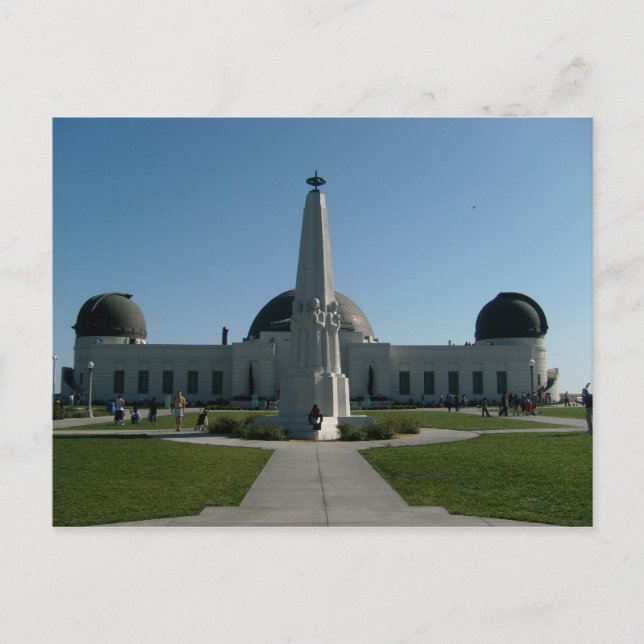 Carte postale de l'observatoire Griffith (Devant)