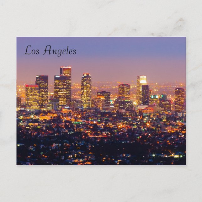 Carte postale de Los Angeles (Devant)