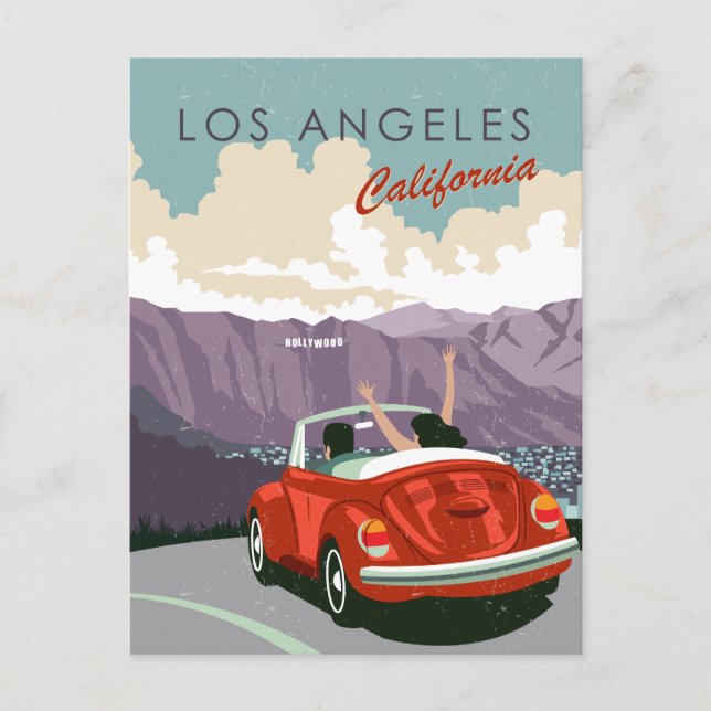 Carte postale de Los Angeles Californie (Devant)
