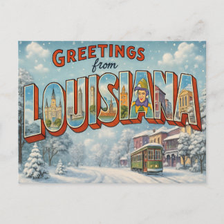 Carte postale de LOUISIANE