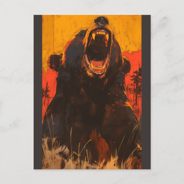 Carte postale de l'ours (Devant)