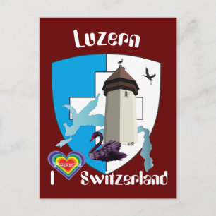 Carte postale de Lucerne