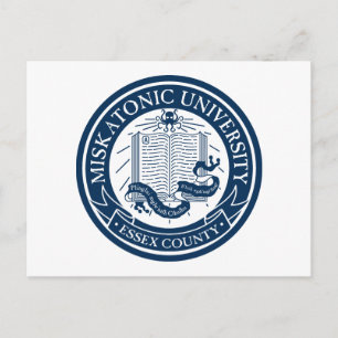 Carte postale de l'université Miskatonic