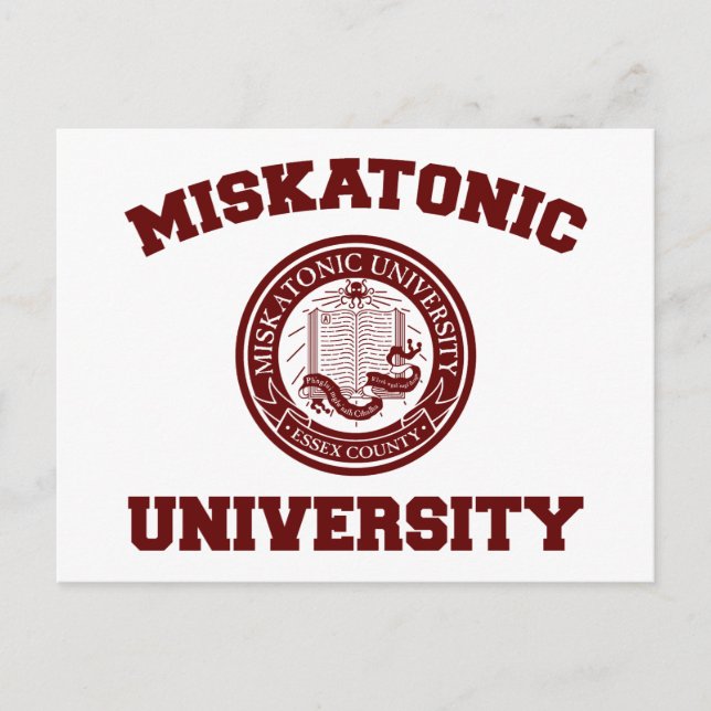 Carte postale de l'université Miskatonic (Devant)