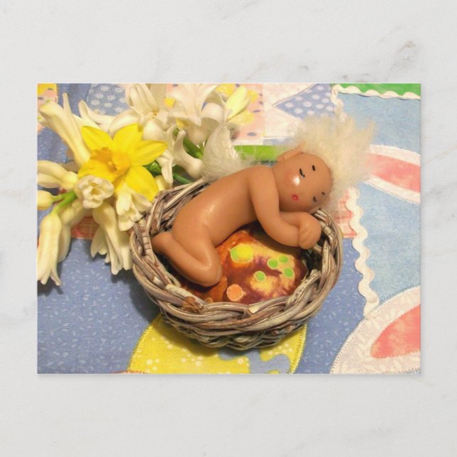 Carte postale de lutin espiègle (Devant)