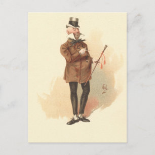 Carte postale de M. Wilkins Micawber David Copperf