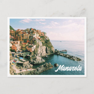 Carte postale de Manarola Cinque Terre Italie