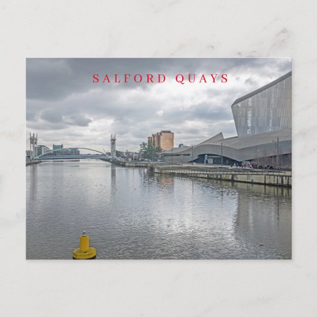 Carte postale de Manchester Salford Quays (Devant)