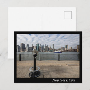 Carte postale de Manhattan, New York City