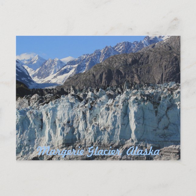 Carte postale de Margerie Glacier, Alaska (Devant)