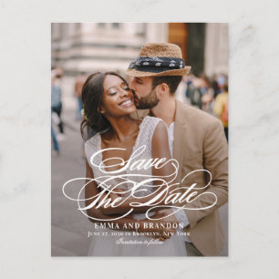 Carte postale de mariage à conserver précieusement