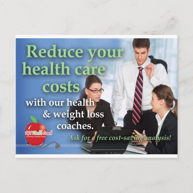 Carte postale de marketing d'entreprise (Devant)