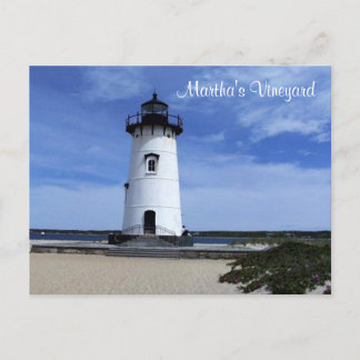 Carte postale de Martha's Vineyard Edgartown Light