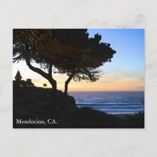 Carte postale de Mendocino