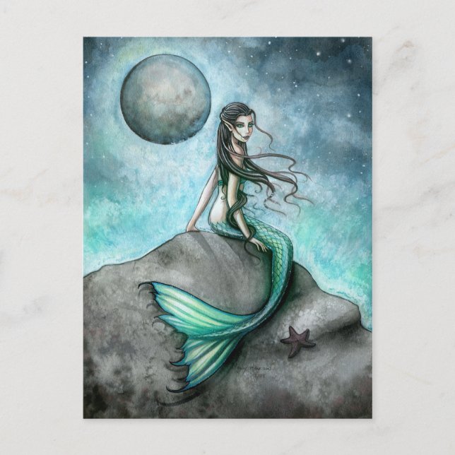 Carte postale de meramid Imaginaire Dark Moon (Devant)