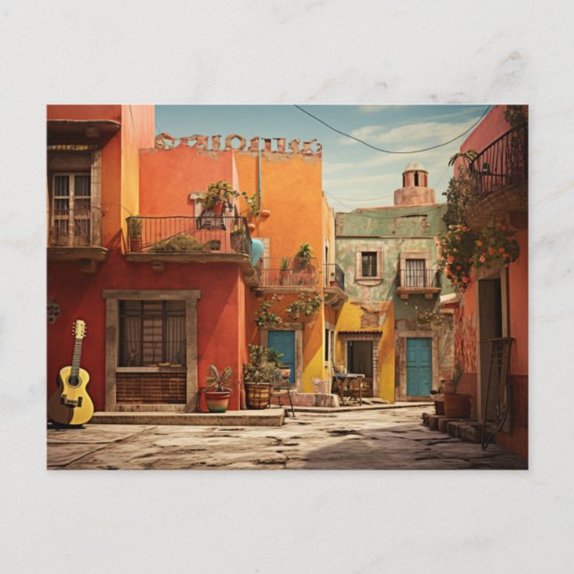 Carte postale de Mexico Streets (Devant)