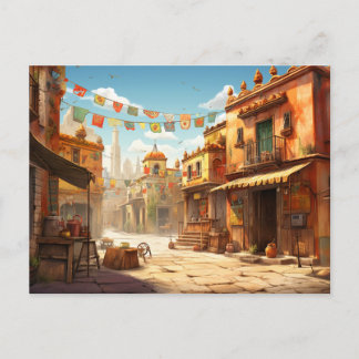 Carte postale de Mexico Streets