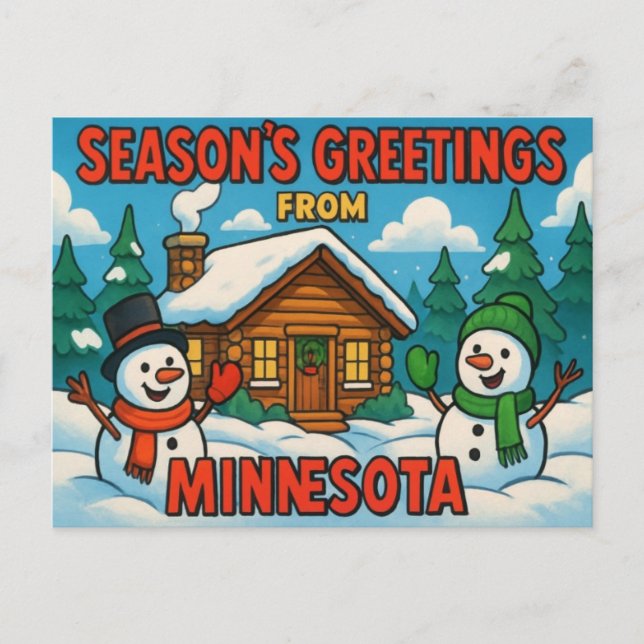 Carte postale de MINNESOTA (Devant)