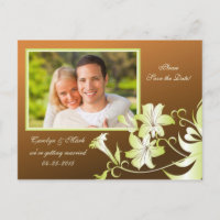 Carte postale de mise en garde Fleur de Trompette