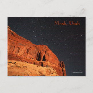 Carte postale de Moab Utah