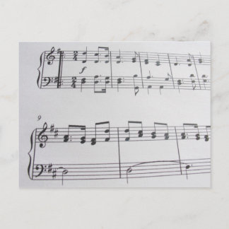 Carte postale de musique 32