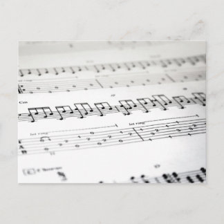 Carte postale de musique 4