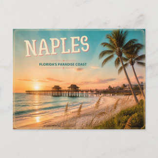 Carte postale de Naples Floride