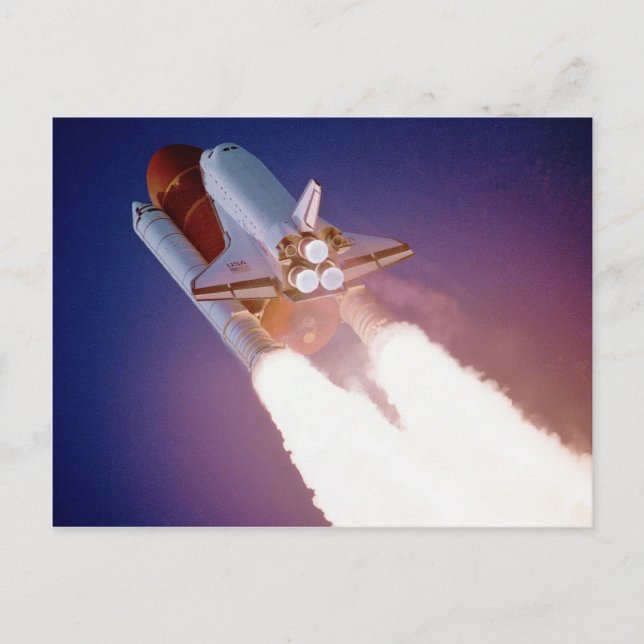Carte postale de navette spatiale (Devant)