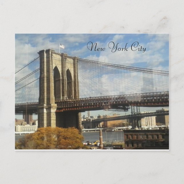 Carte Postale De New York (Devant)