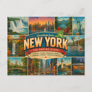 Carte postale de New York