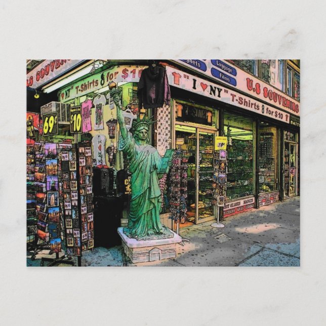 Carte postale de New York City (Devant)