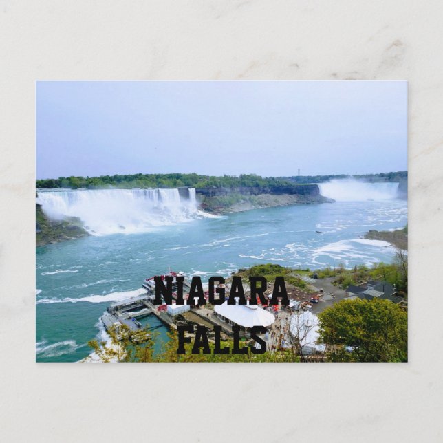 Carte postale de Niagara Falls (Devant)