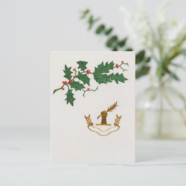 Carte postale de Noël (Debout devant)