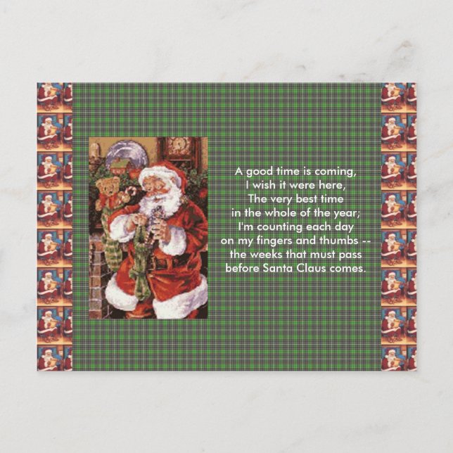 Carte postale de Noël (Devant)