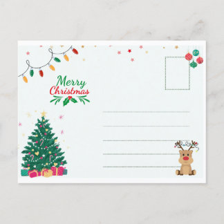 Carte postale de Noël