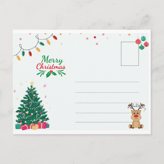 Carte postale de Noël (Devant)