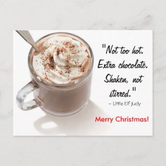 Carte postale de Noël