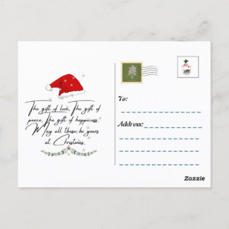 Carte postale de Noël