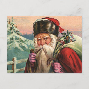 Carte postale de Noël alpine