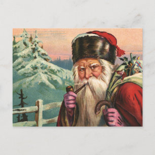 Carte postale de Noël alpine