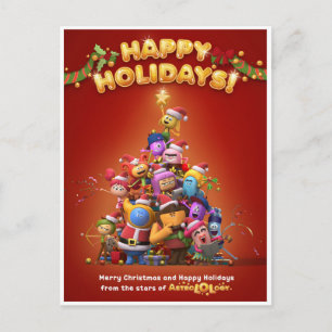 Carte postale de Noël AstroLOLogy