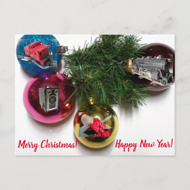 Carte postale de Noël d'amour (Devant)