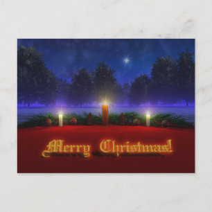 Carte postale de Noël de Brighton Visions