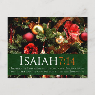 Carte postale de Noël de la Nativité religieuse