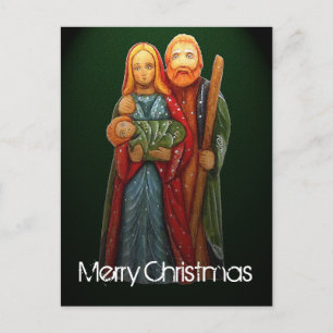 Carte postale de Noël de la Sainte Famille