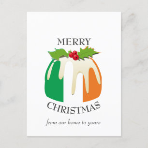 Carte postale de Noël Festidding IRLANDAIS