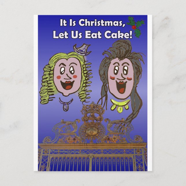 Carte postale de Noël, joli, humoristique (Devant)
