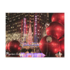 Carte postale de Noël NYC - New York City