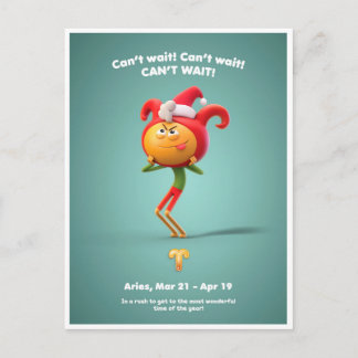 Carte postale de Noël pour les baies