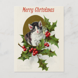 Carte postale de Noël vintage
